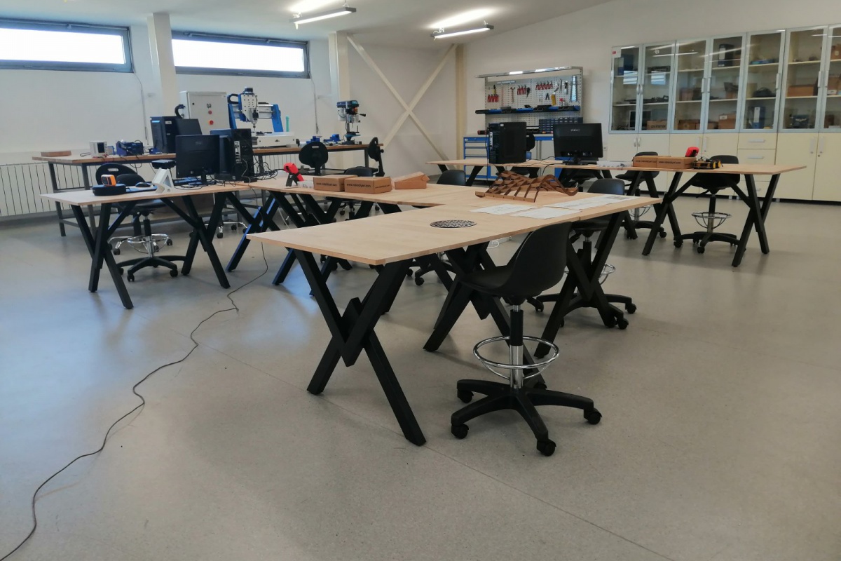 Teaching laboratory at the International University of Sarajevo