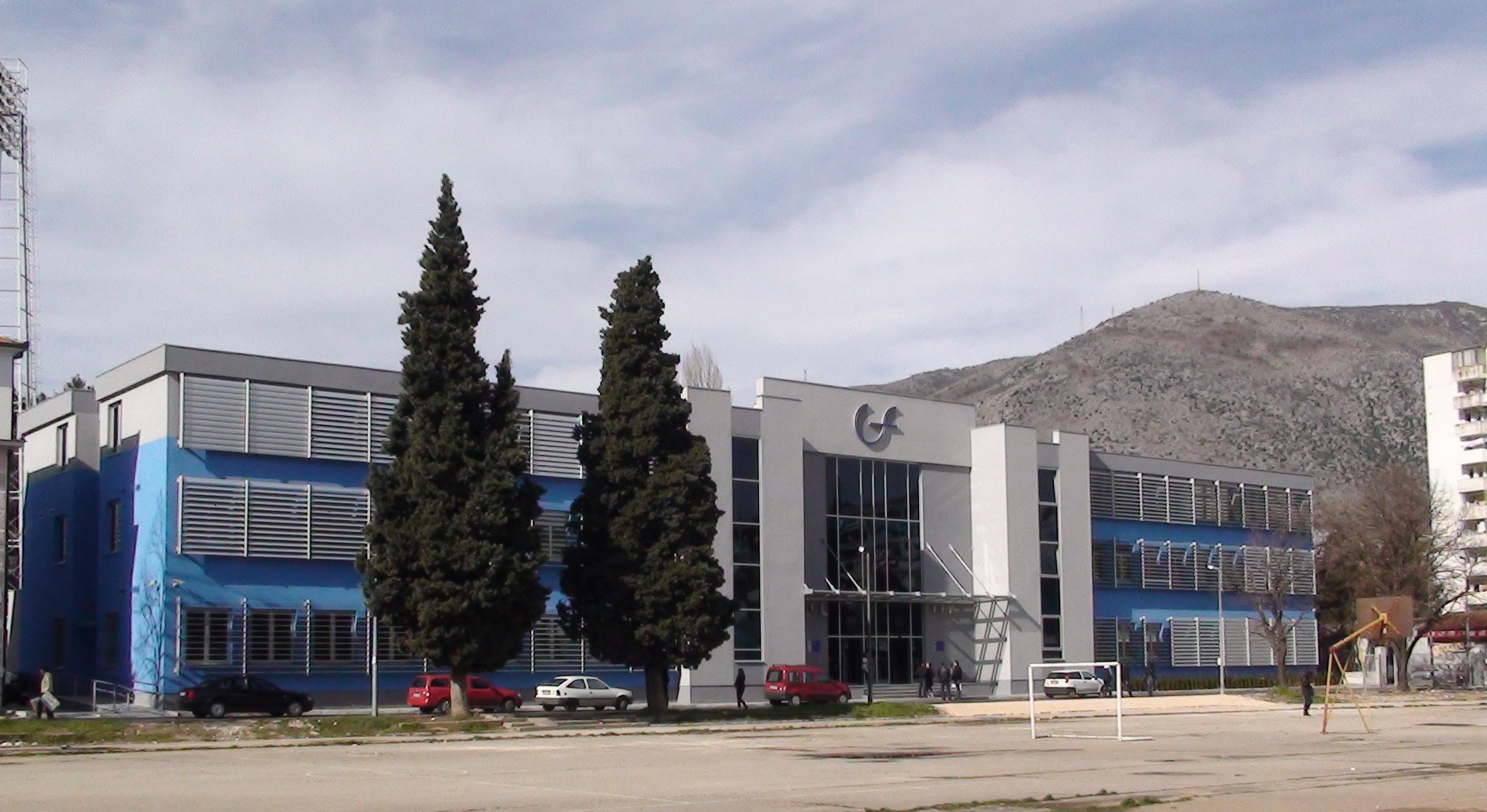 Building of the Faculty of Civil Engineering, Architecture and Geodesy on the University of Mostar campus