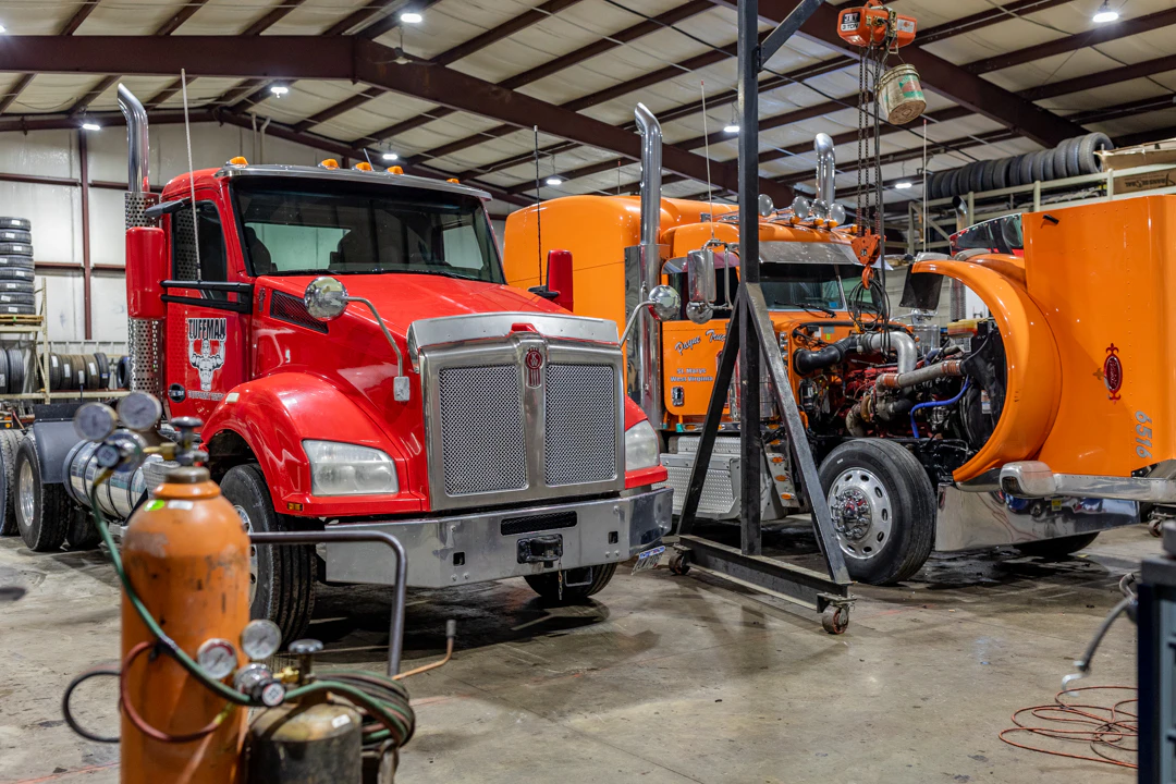 Truck repair shop