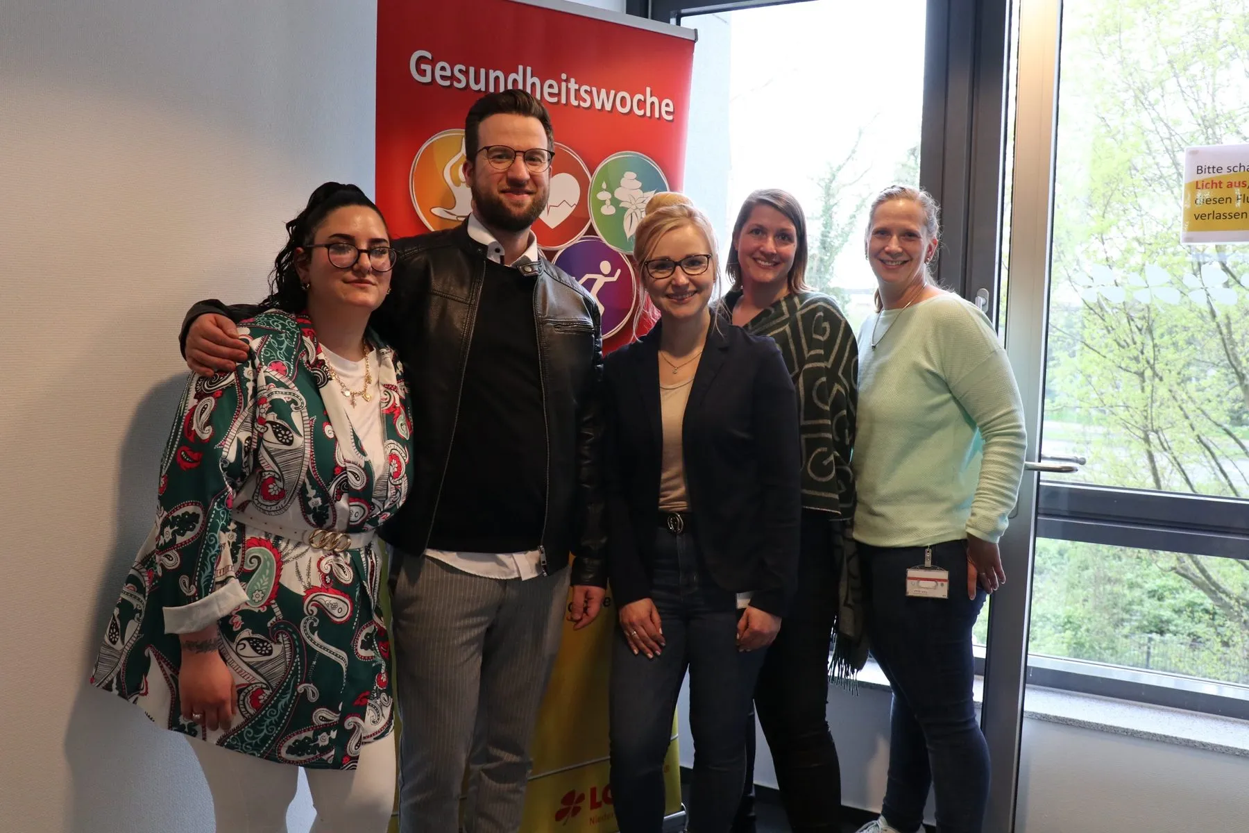 Manuel Marzoli bei der Gesundheitswoche von Lotto Niedersachsen in Döhren