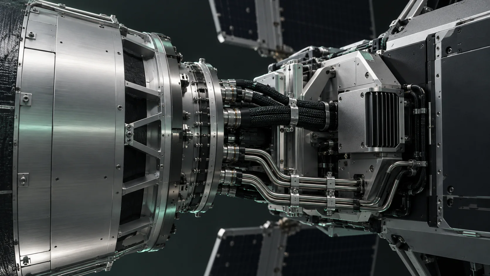 Reactor module in orbit