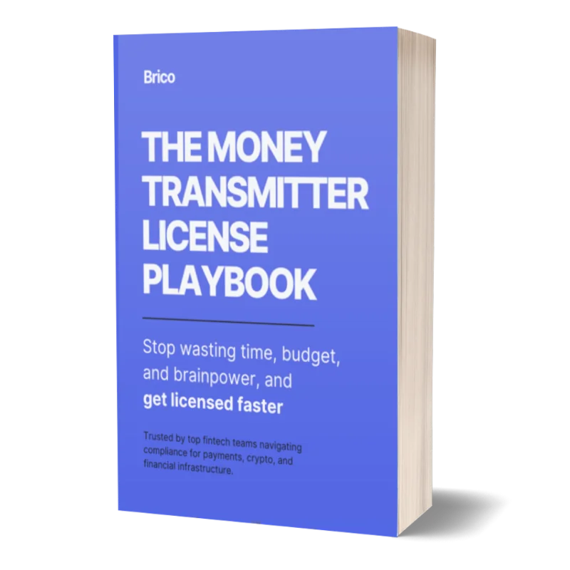 Cover of Brico's Money Transmitter License Playbook