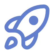 Rocket icon.