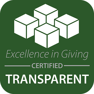 Excellence in Giving Certified Transparent