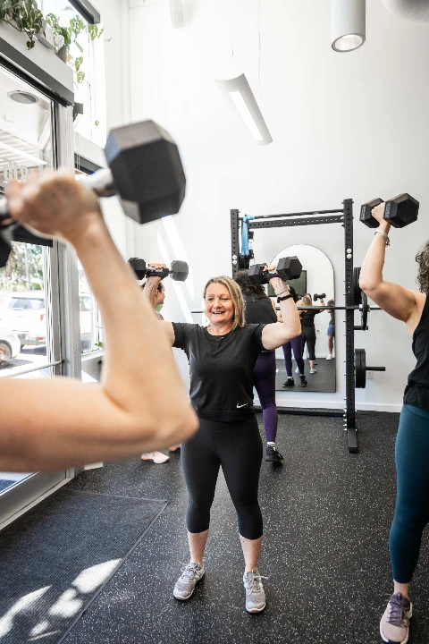 Science-backed strength and impact training for women in perimenopause, to build muscle, bone density and confidence.