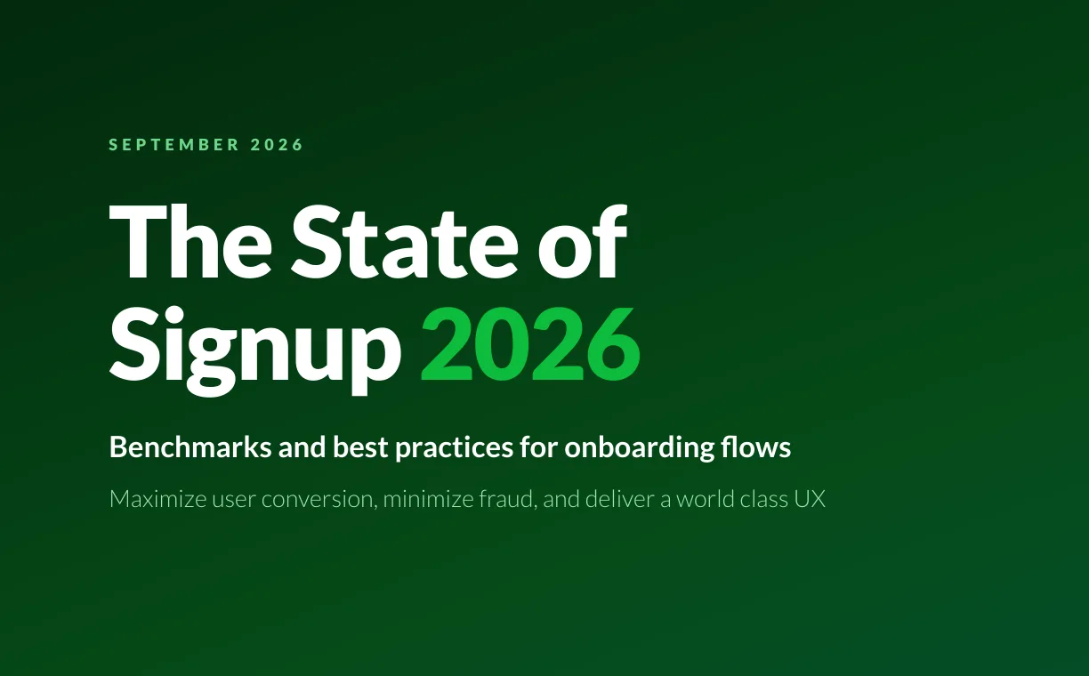 Cover of The State of Signup 2026 report