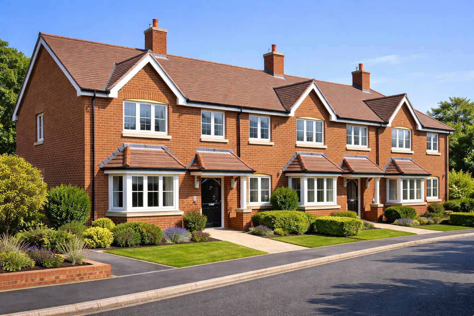 Dining and living space at Hill Close