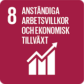 FN:s 8:onde mål inom de Globala Målen.