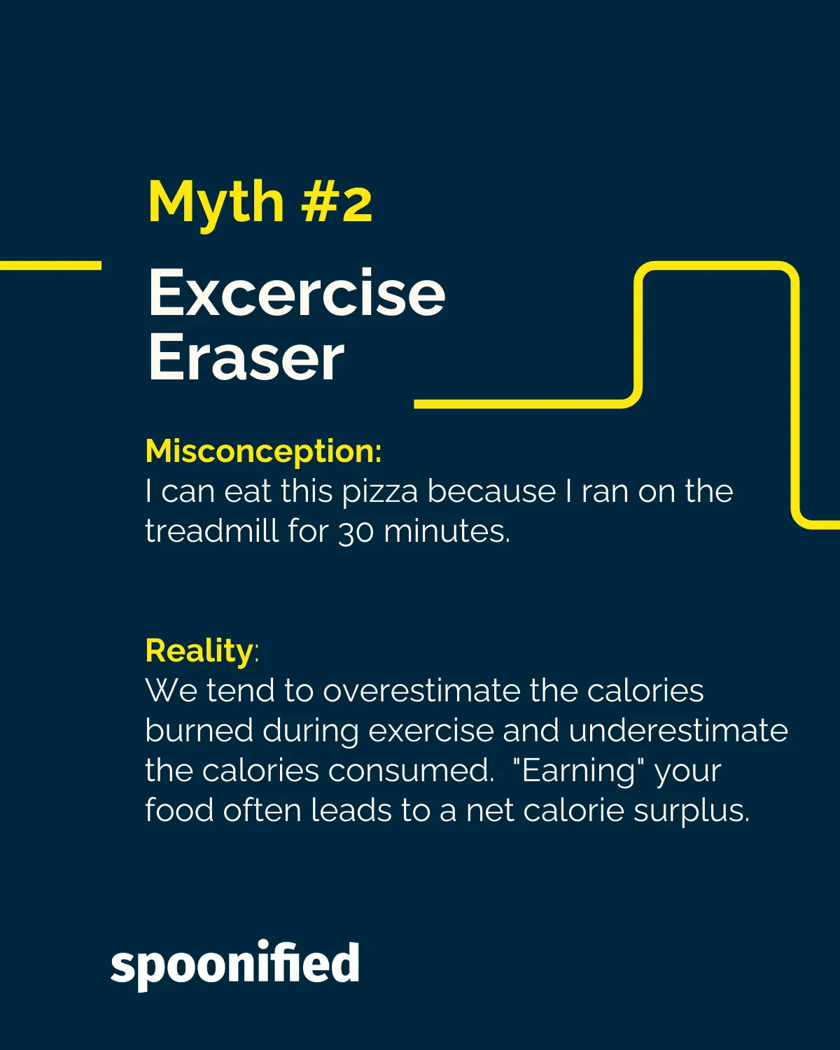 Myth #2: Exercise Eraser
