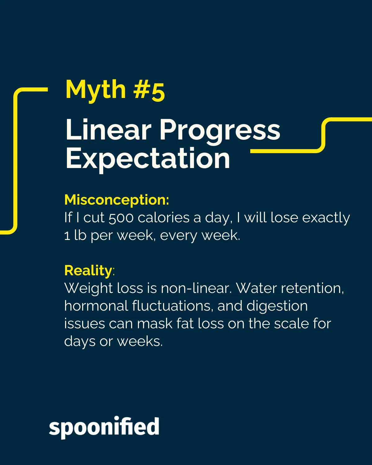 Myth #5: Linear Progress Expectation