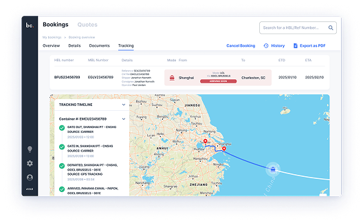 24/7 Shipment Tracking