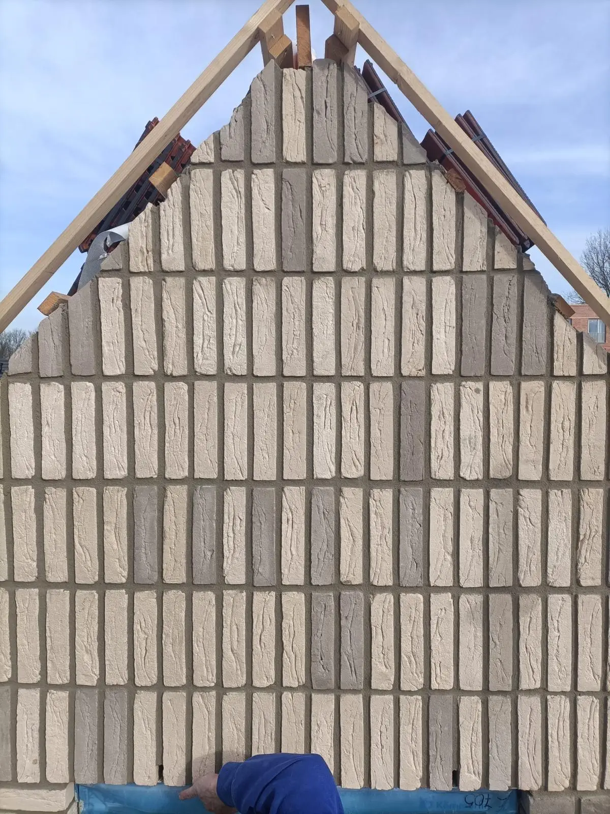 Metselwerk herstellen van een buitenmuur