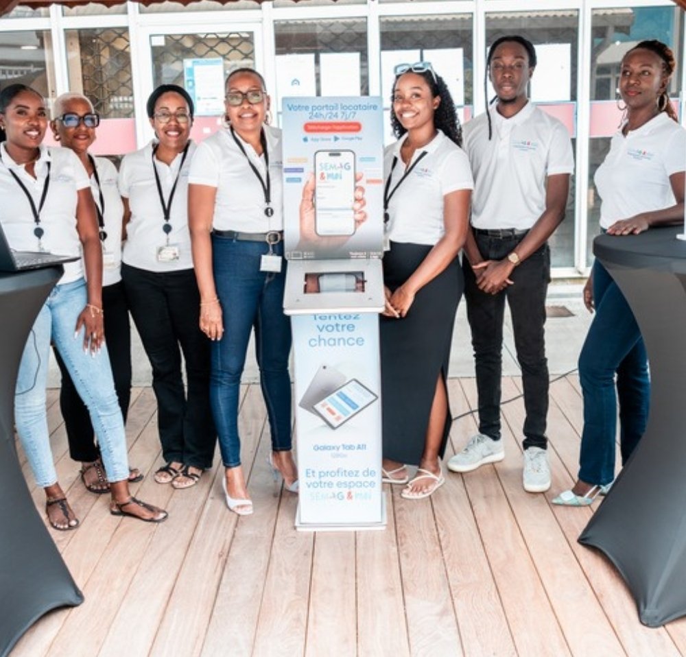 SEMAAG : Lancement : la borne « Votre portail locataire »