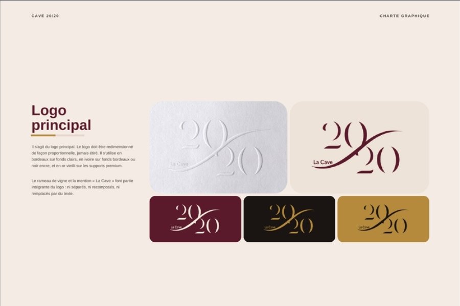 La Cave 20/20 : Le monogramme sur liège