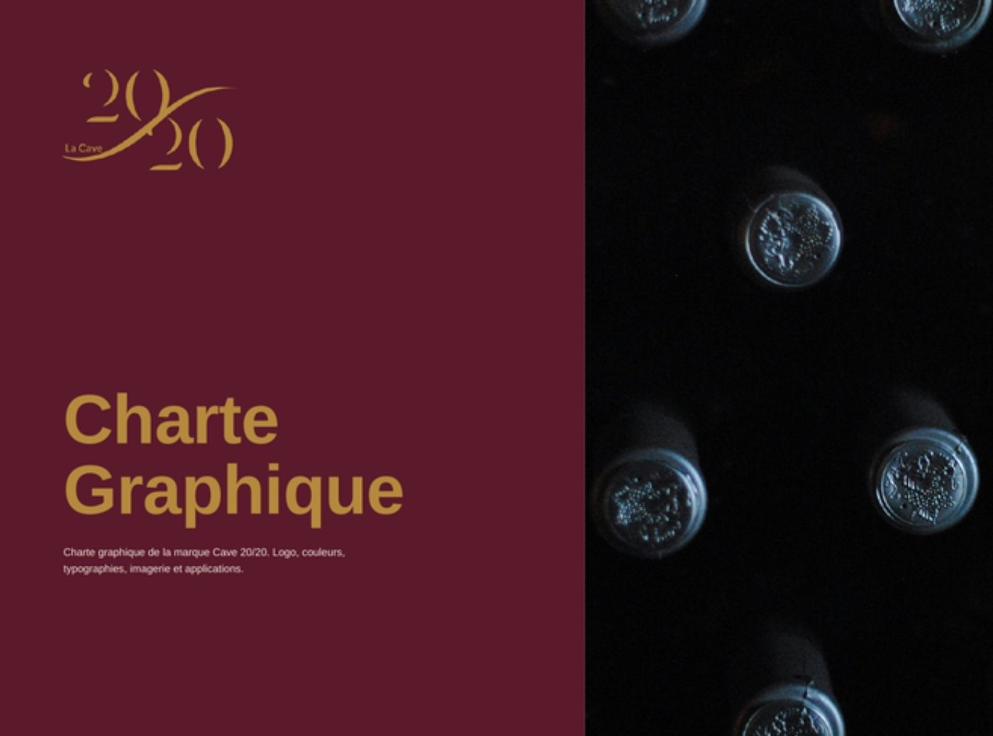 La Cave 20/20 : La charte graphique
