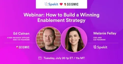 Webinar: How to Build a Winning Enablement Strategy