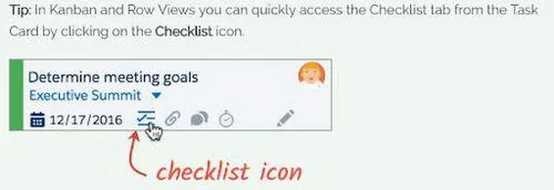 TaskRay Salesforce Meeting Goals