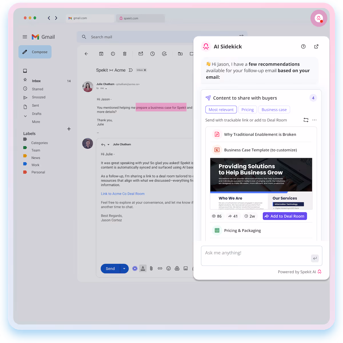 Spekit AI Surfaces Answers, Coaching, and Content in the Moment of Need