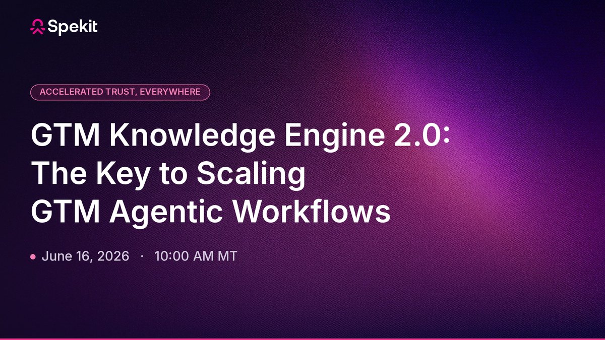 Webinar: GTM Knowledge Engine 2.0: The Key to Scaling GTM Agentic Workflows