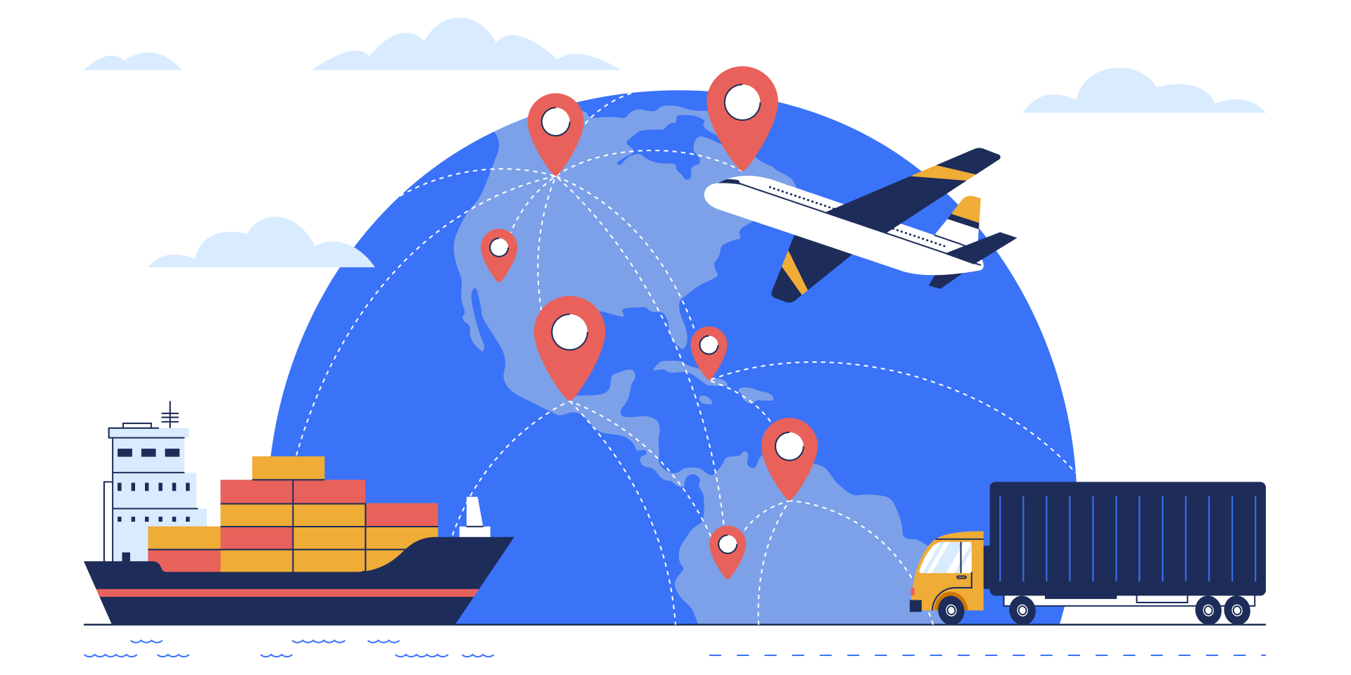 The Importance of Cross-Border Visibility on International Freight Shipments for Efficient Trucking in the United States