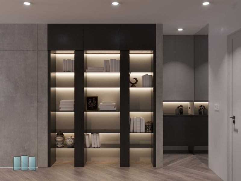 Folierter Einbauschrank