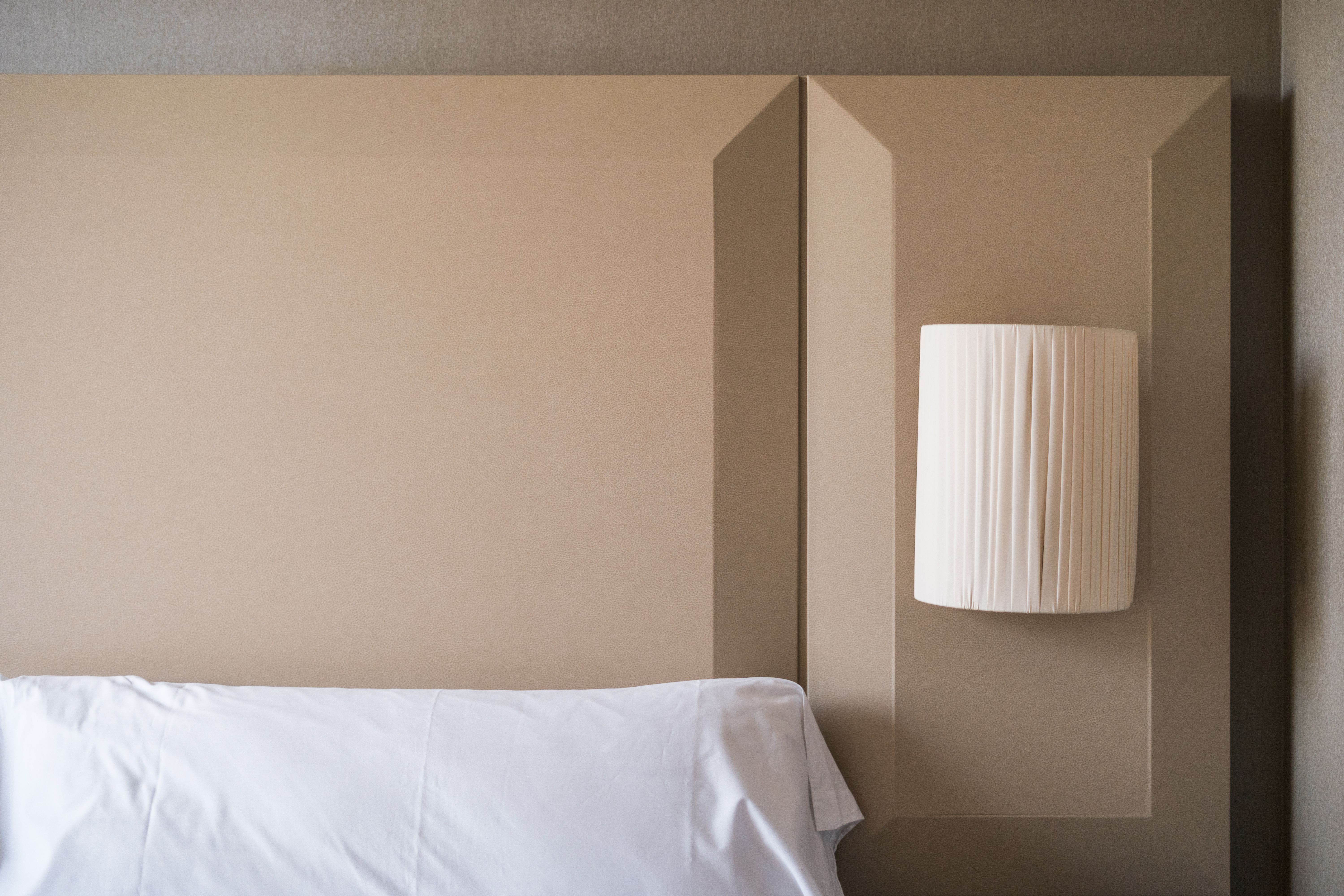 Hotel Princesa de Eboli Madrid: foliertes Kopfteil im Hotelzimmer