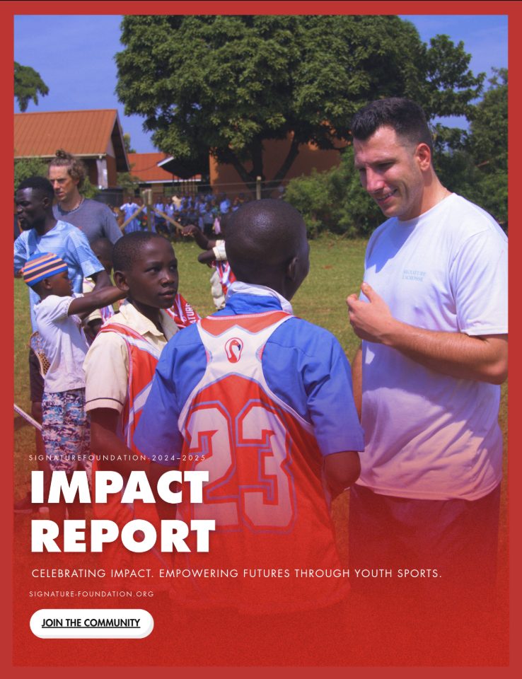 Signature Foundation impact report cover