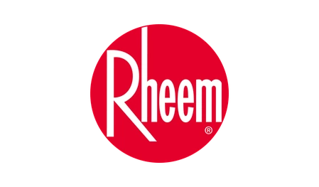 Rheem water heater brand logo