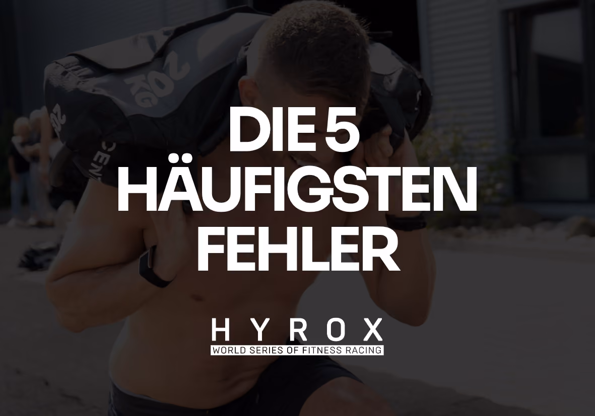 HYROX: Die 5 häufigsten Anfängerfehler – und wie du sie vermeidest
