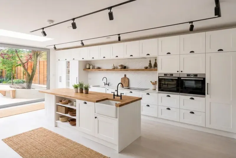 Farmhouse kitchen style