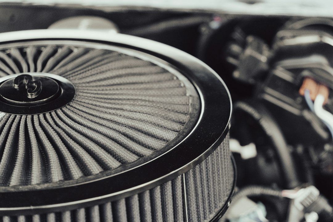 Clean vs dirty air filters side by side showing dust buildup