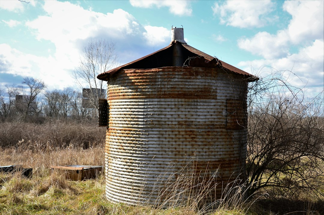 A corroded commercial water tank showing signs of rust and imminent failure - commercial water heater installation in derby