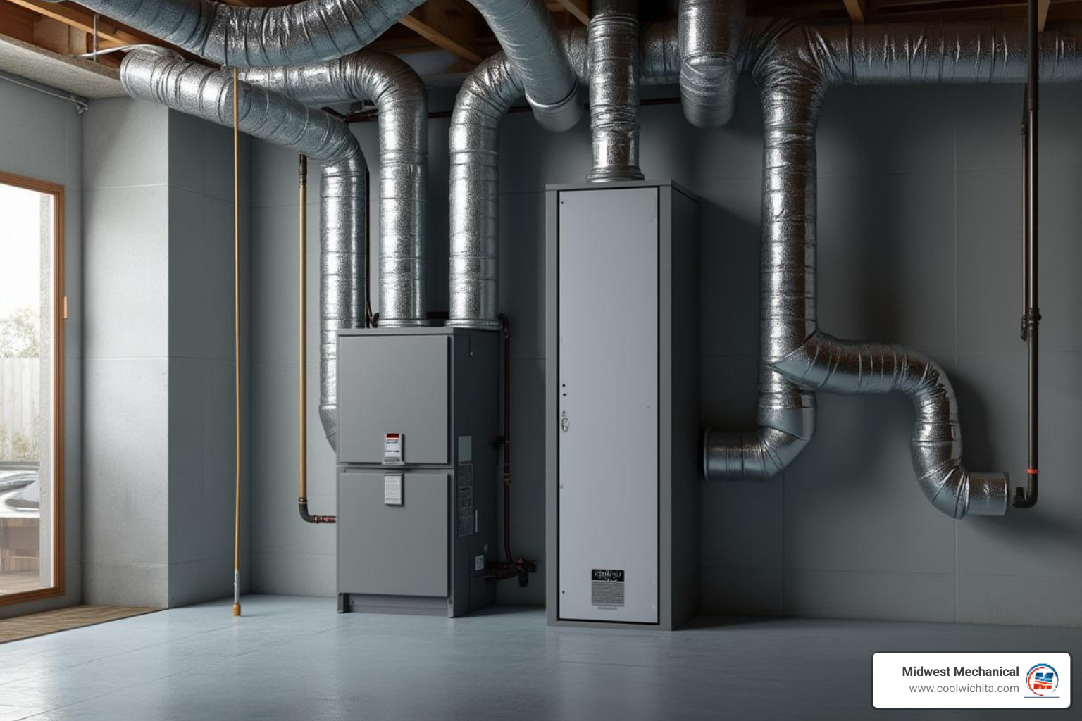 high-efficiency furnace unit - affordable heating installation in wichita ks