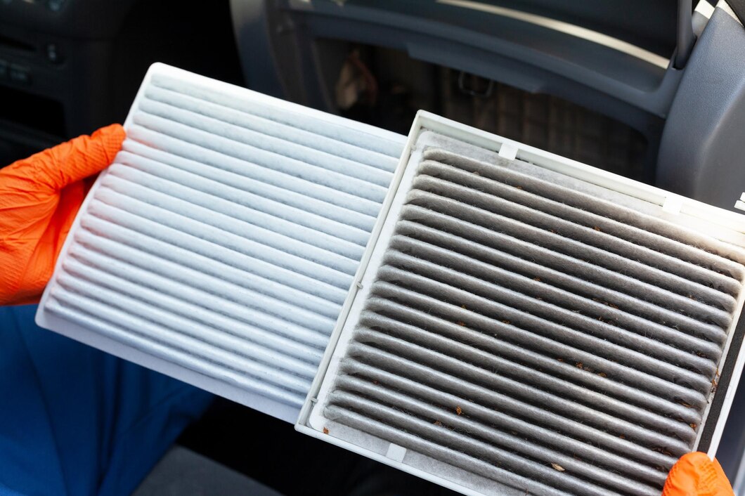 Clean and dirty air filters