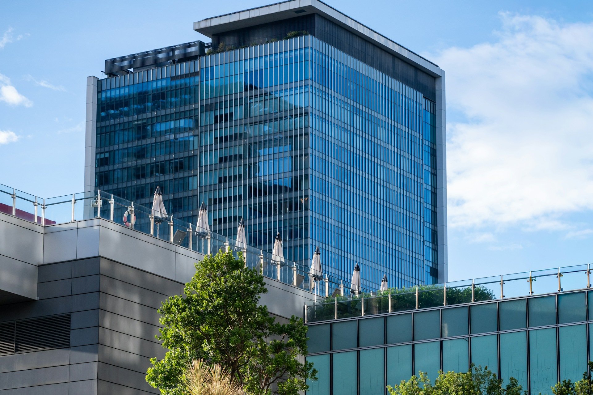 image of office building (for a digital marketing & advertising agency)