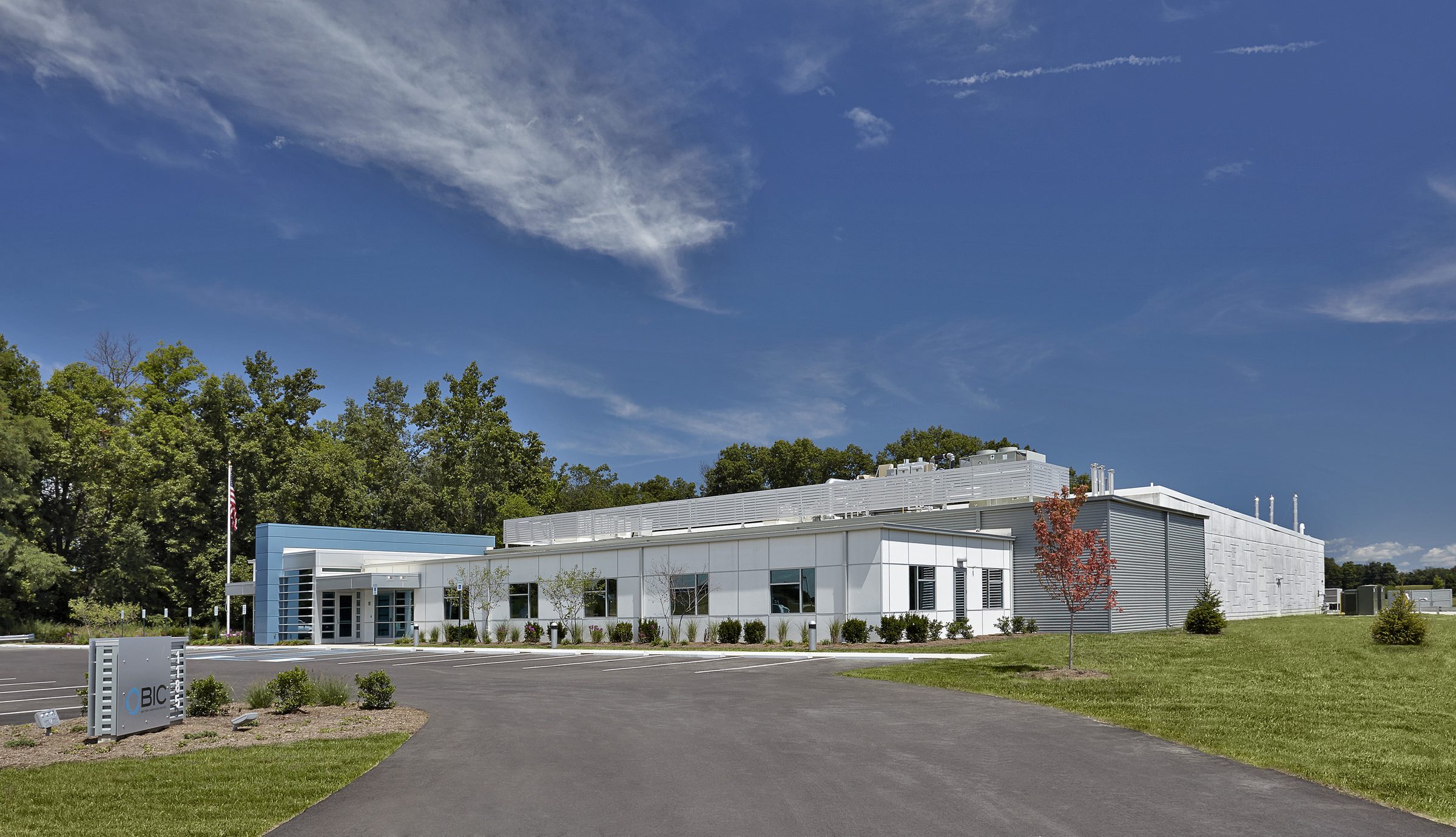 The Battery Innovation Center building in Newberry, Indiana