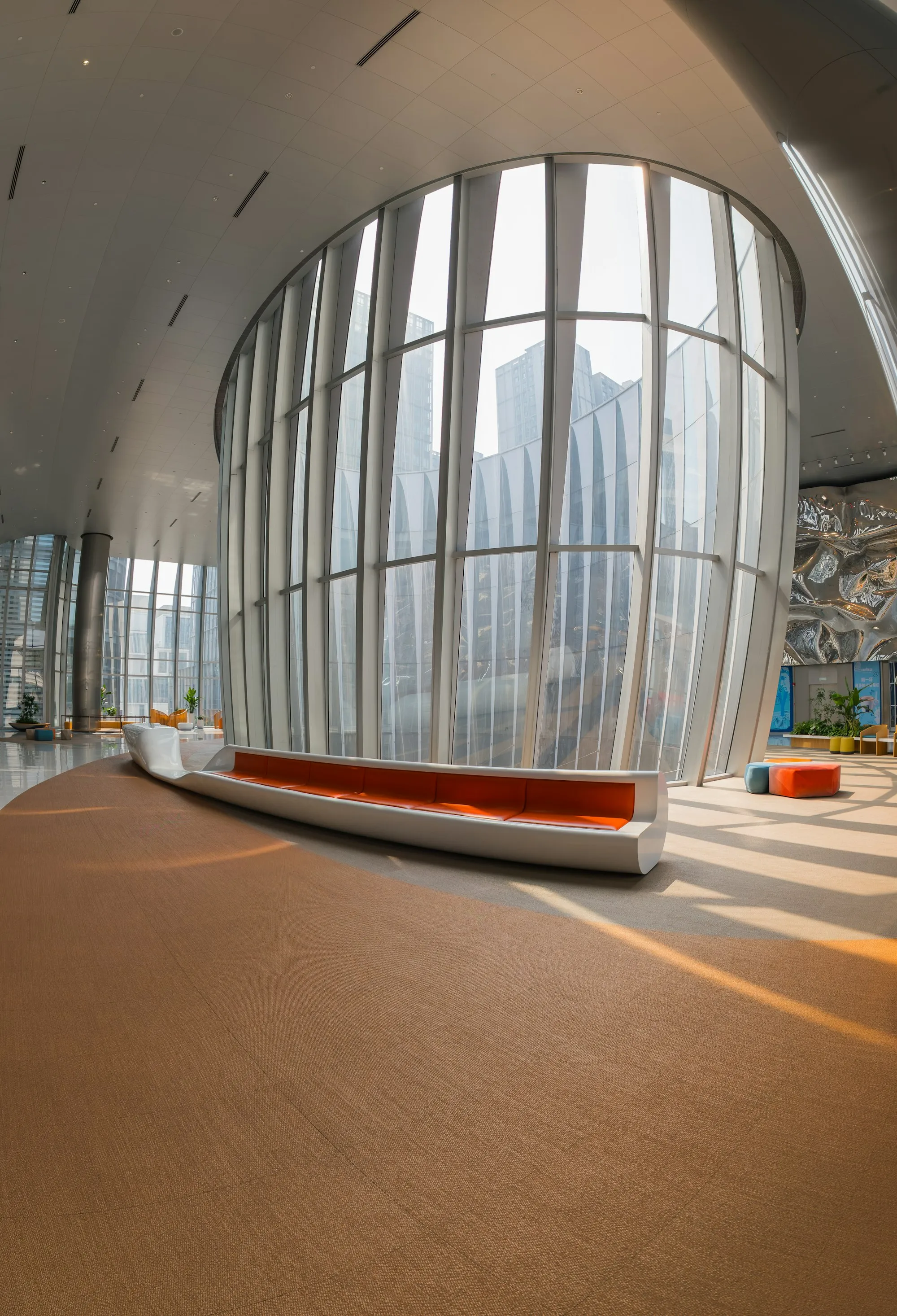 Public building lobby
