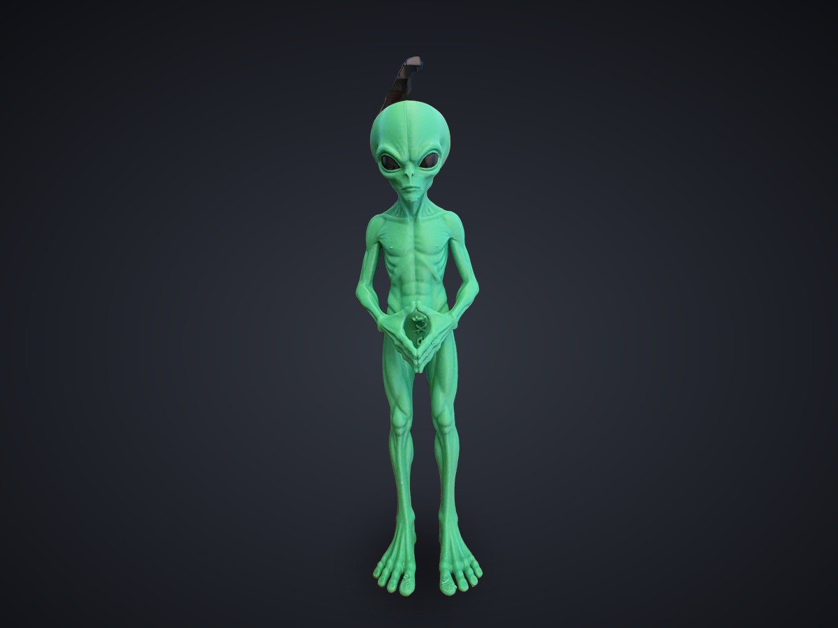 Alien Figure — 3D printed by Tier One 3D