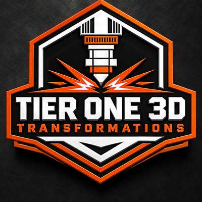 Tier One 3D Transformations logo