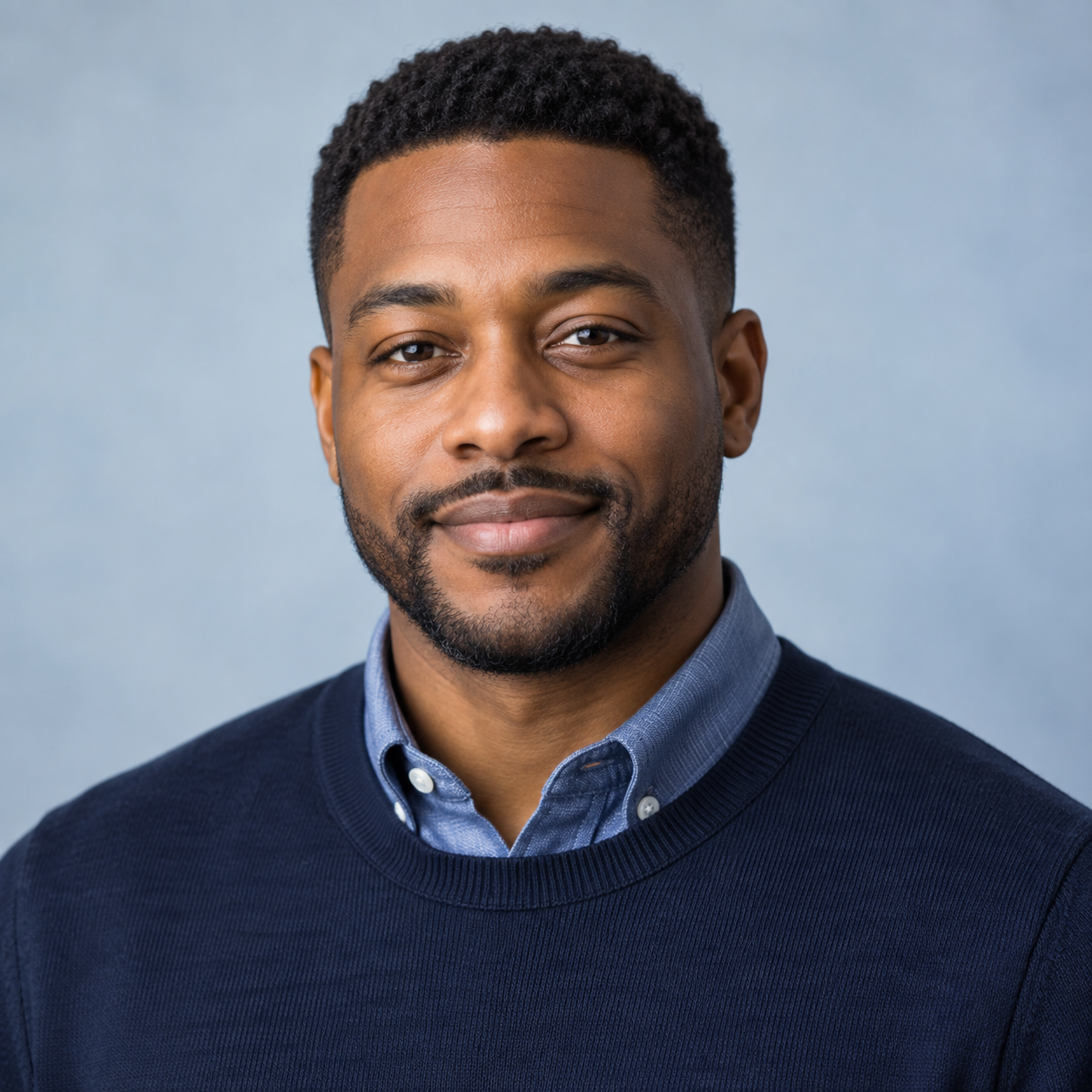 Portrait of Junior Macon