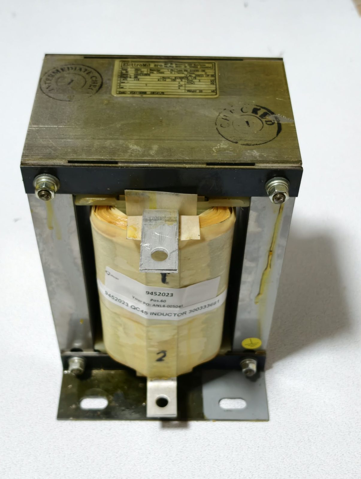 Inductor (Drossel) für EFACEC QC45
