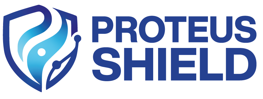 Proteus Shield company logo.