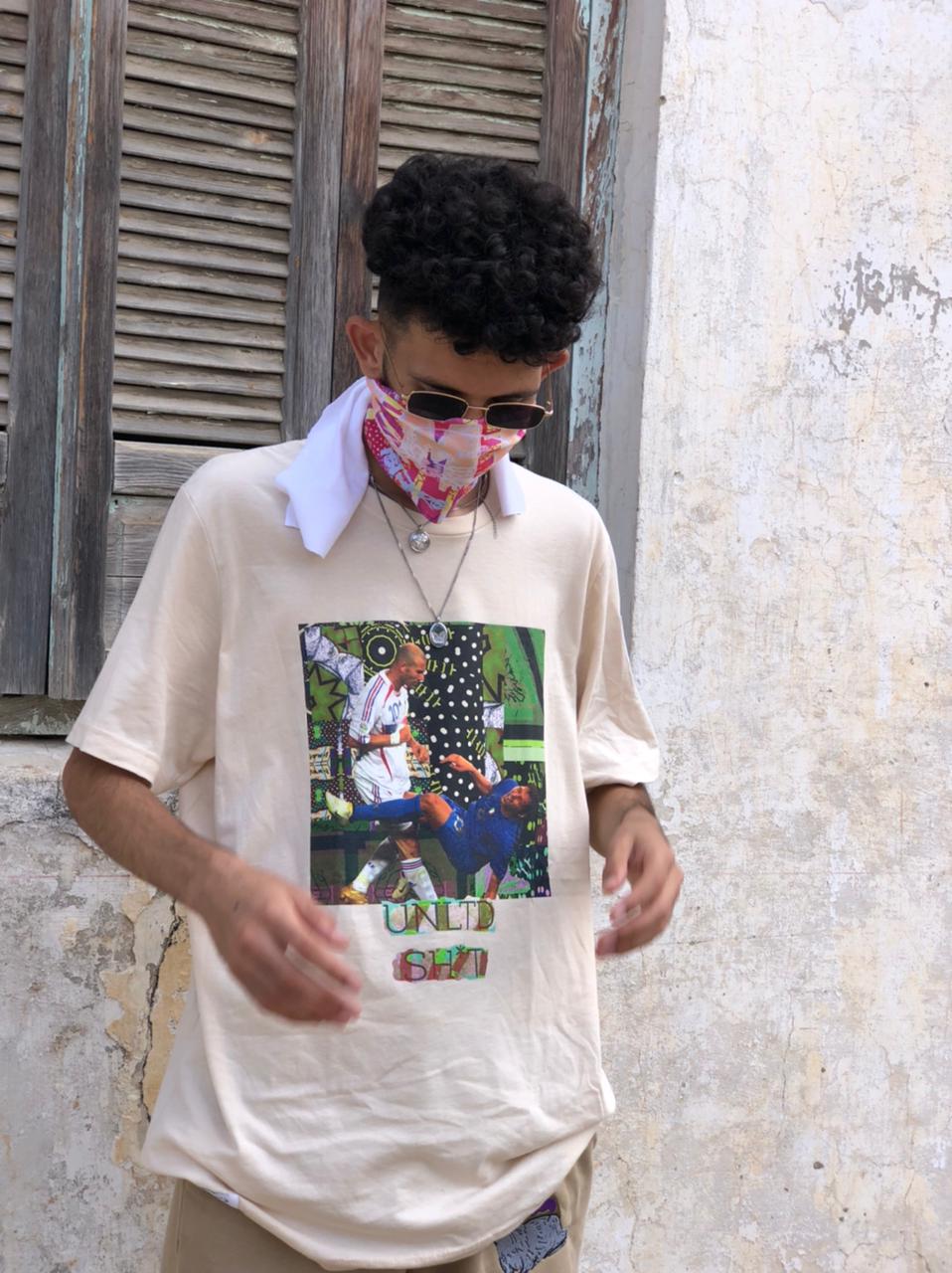 TSTMKRSunltd cream graphic tee street look