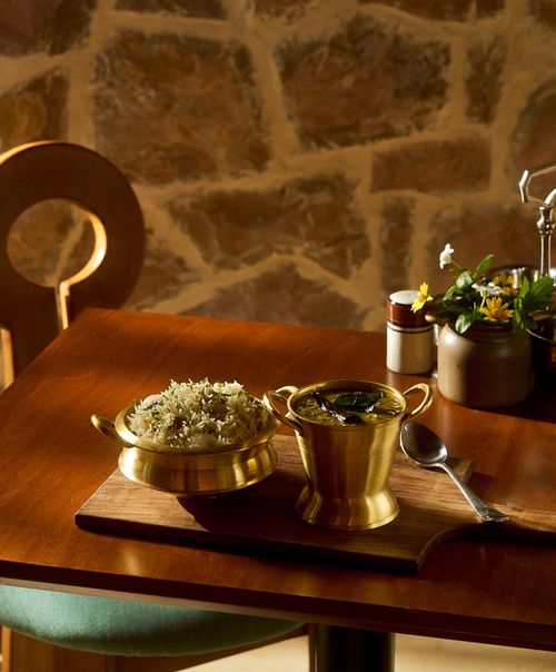 Farmside dining at Sila