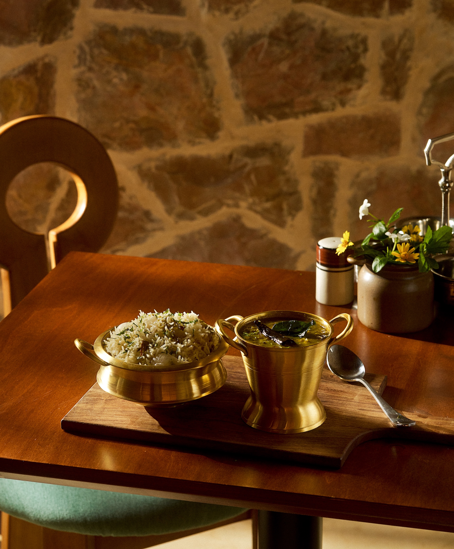 Farmside dining at Sila