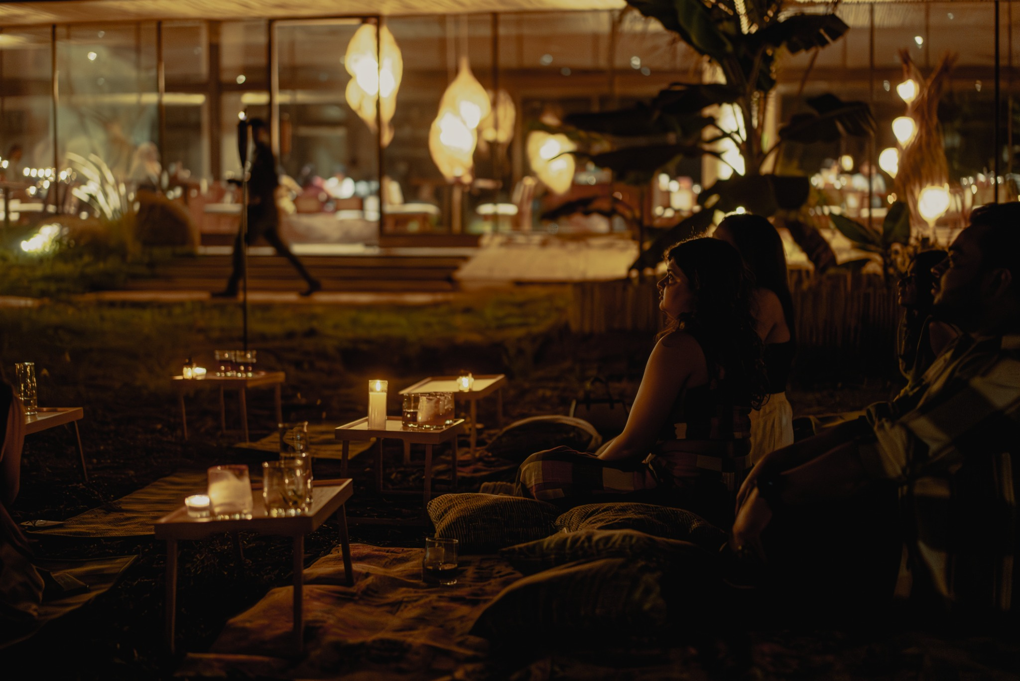 Courtyard gatherings at Ervana Wildfarms
