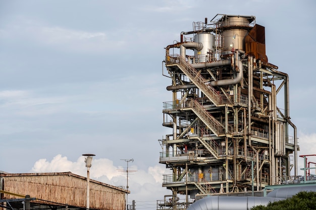 Heavy industry plant exterior