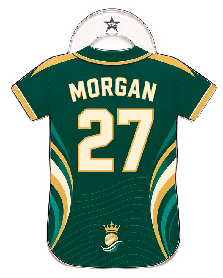 Shirt tag, back with player name