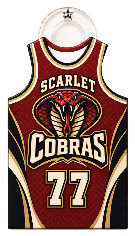 Back of a Sunset Comets tag, Carter 24