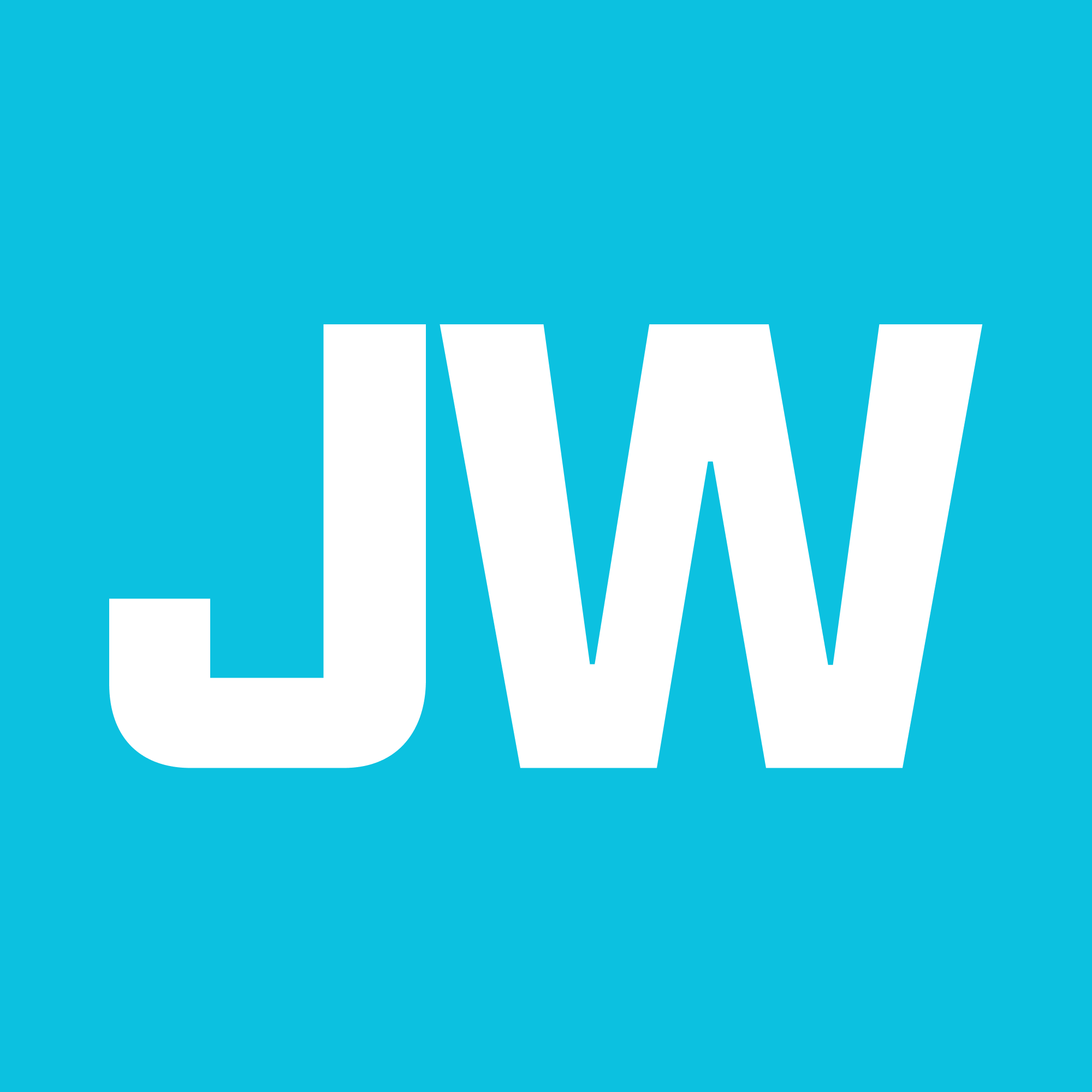 Joshua Wall initials graphic
